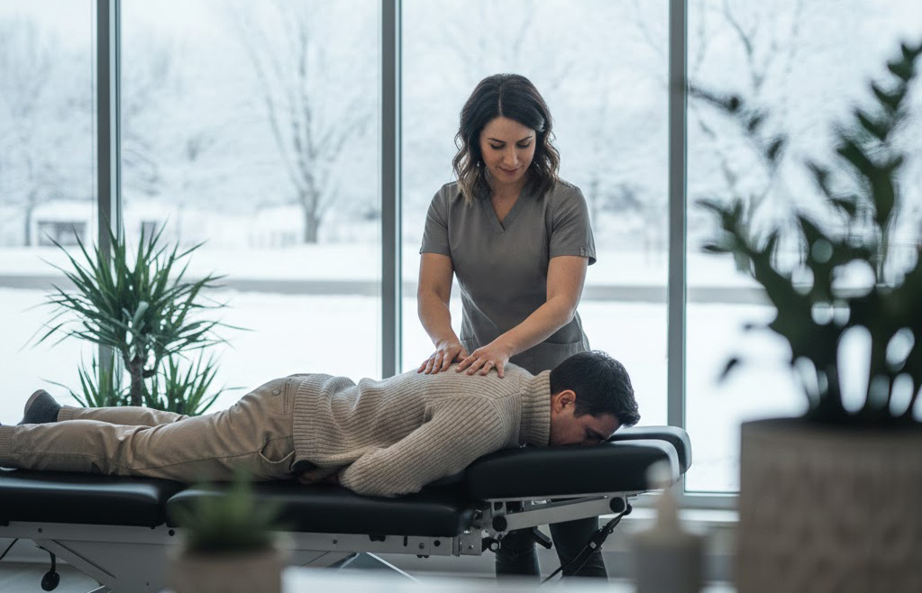 Chiropractic care supporting whole-body wellness during winter in Michigan